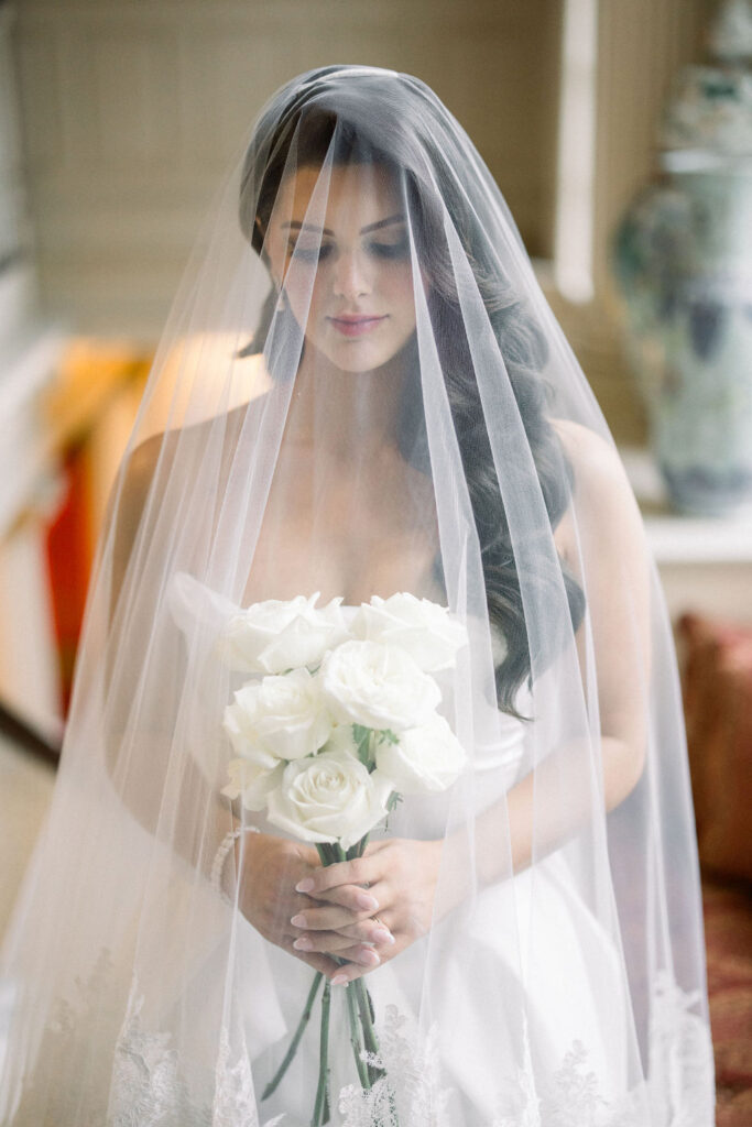 Blithewold Mansion Wedding | Newport RI Wedding Photographer Brianna Graca Weddings | Fine Art Editorial Imagery at Coastal Mansion Wedding Venues 