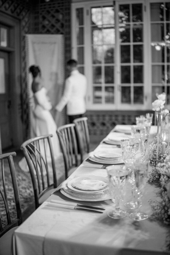 Blithewold Mansion Wedding | Newport RI Wedding Photographer Brianna Graca Weddings | Fine Art Editorial Imagery at Coastal Mansion Wedding Venues 