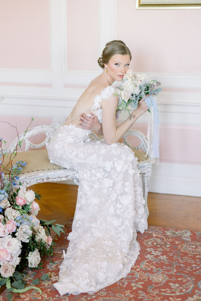 Aldrich Mansion Wedding | Newport RI Wedding Photographer Brianna Graca Weddings | Fine Art Editorial Imagery at Coastal Mansion Wedding Venues