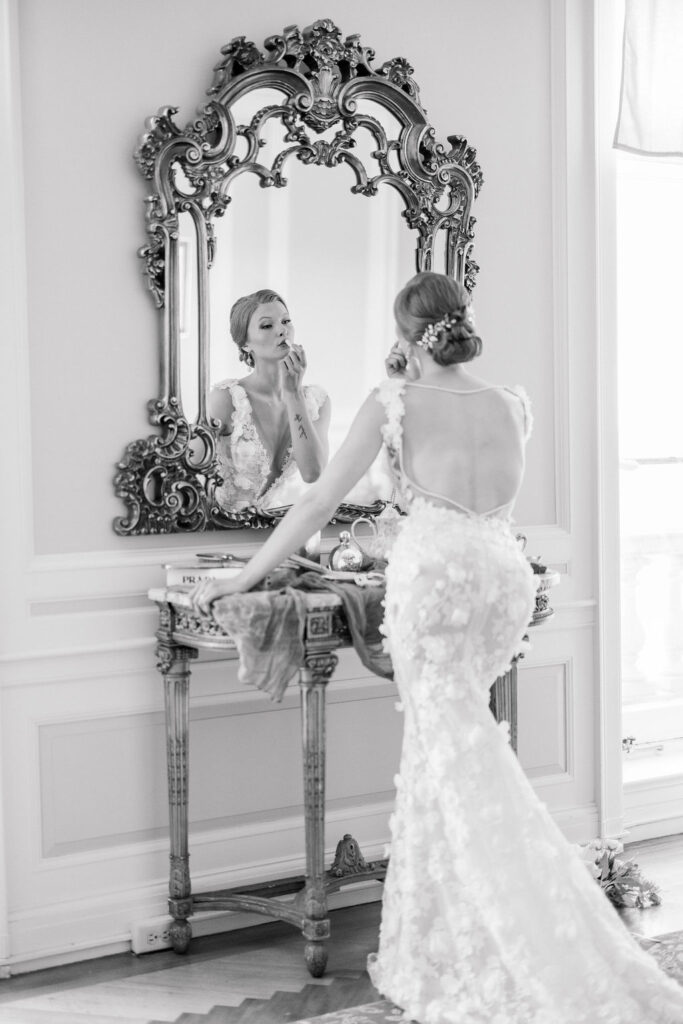 Aldrich Mansion Wedding | Newport RI Wedding Photographer Brianna Graca Weddings | Fine Art Editorial Imagery at Coastal Mansion Wedding Venues