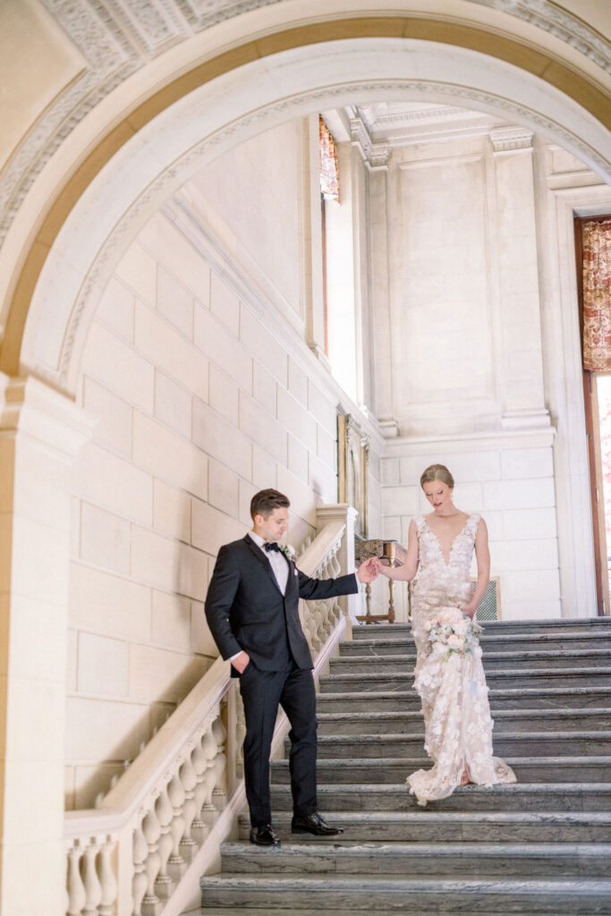 Aldrich Mansion Wedding | Newport RI Wedding Photographer Brianna Graca Weddings | Fine Art Editorial Imagery at Coastal Mansion Wedding Venues