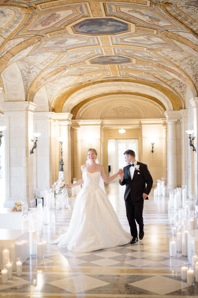 Aldrich Mansion Wedding | Newport RI Wedding Photographer Brianna Graca Weddings | Fine Art Editorial Imagery at Coastal Mansion Wedding Venues