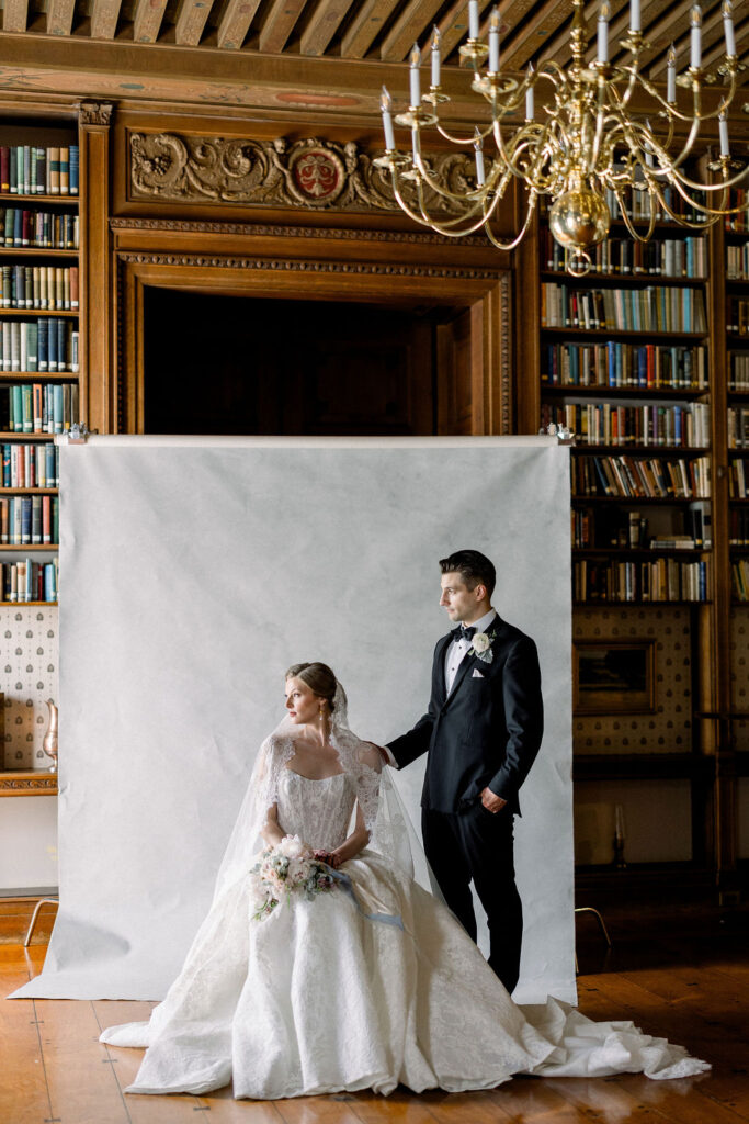 Aldrich Mansion Wedding | Newport RI Wedding Photographer Brianna Graca Weddings | Fine Art Editorial Imagery at Coastal Mansion Wedding Venues