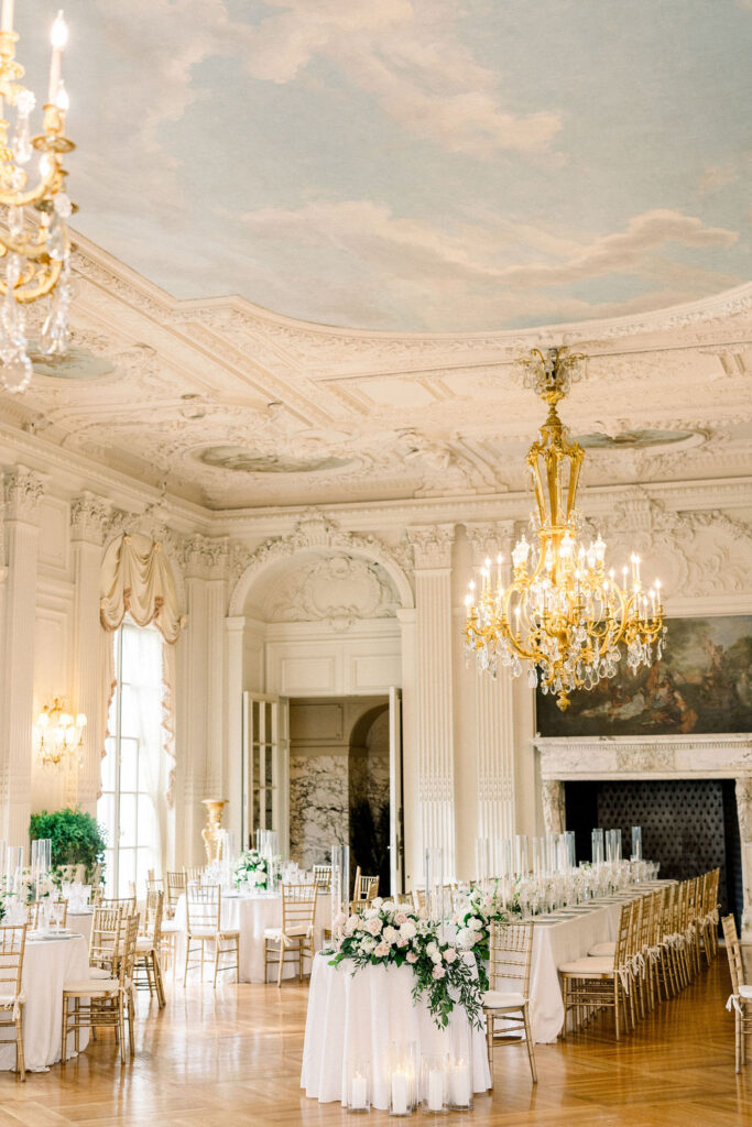 Rosecliff Mansion Wedding | Newport RI Wedding Photographer Brianna Graca Weddings | Fine Art Editorial Imagery at Coastal Mansion Wedding Venues