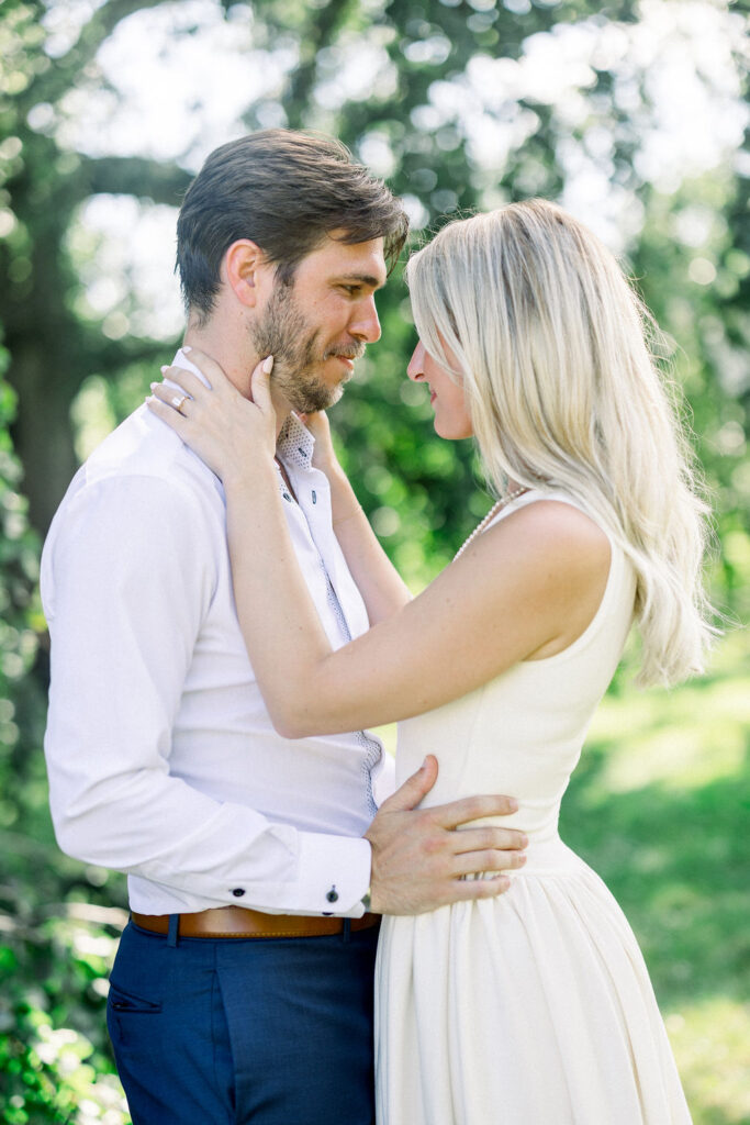 Elms Mansion Newport Engagement Session | Newport RI Wedding Photographer Brianna Graca Weddings | Fine Art Editorial Imagery at Coastal Mansion Wedding Venues
