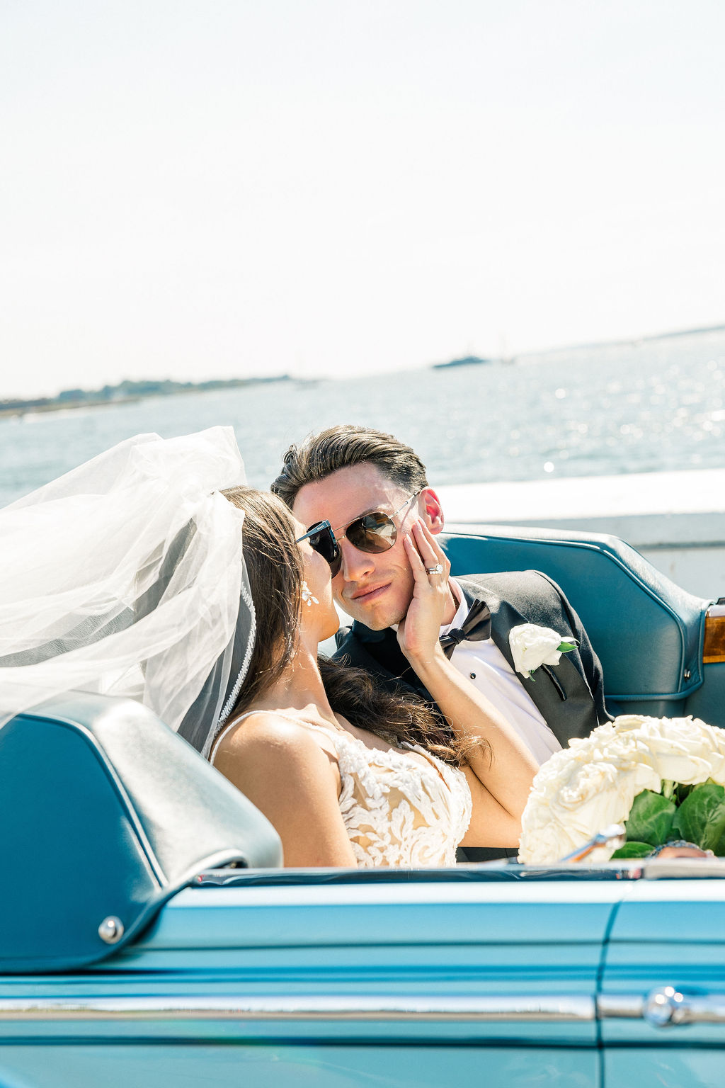 Belle Mer Wedding | Newport RI Wedding Photographer Brianna Graca Weddings | Fine Art Editorial Imagery at Coastal Mansion Wedding Venues