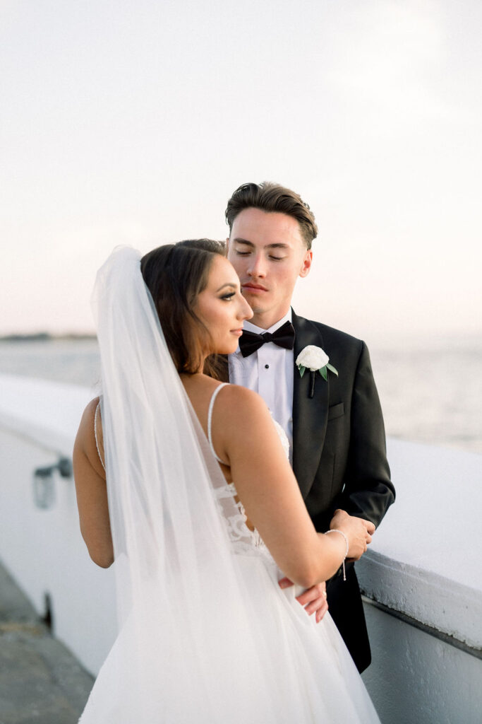 Belle Mer Wedding | Newport RI Wedding Photographer Brianna Graca Weddings | Fine Art Editorial Imagery at Coastal Mansion Wedding Venues