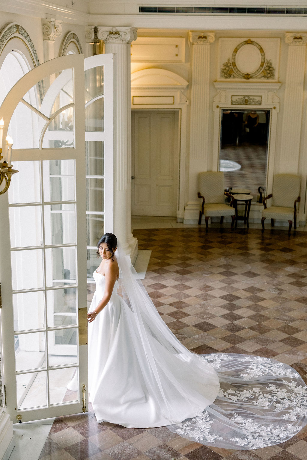 Tupper Manor Wedding | Newport RI Wedding Photographer Brianna Graca Weddings | Fine Art Editorial Imagery at Coastal Mansion Wedding Venues