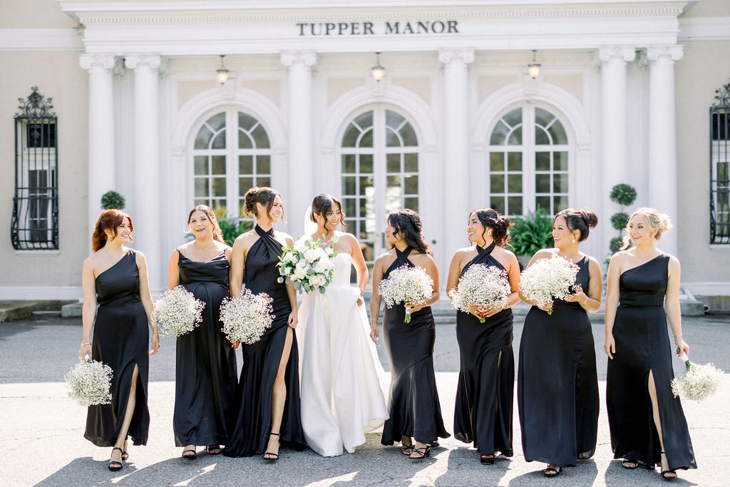 Tupper Manor Wedding | Newport RI Wedding Photographer Brianna Graca Weddings | Fine Art Editorial Imagery at Coastal Mansion Wedding Venues